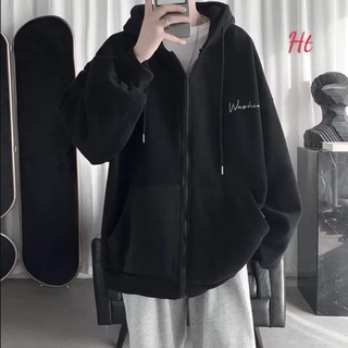 Áo khoác nỉ cotton Whasi H26