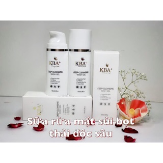 Sữa rửa mặt thải độc sâu KBA 100ml