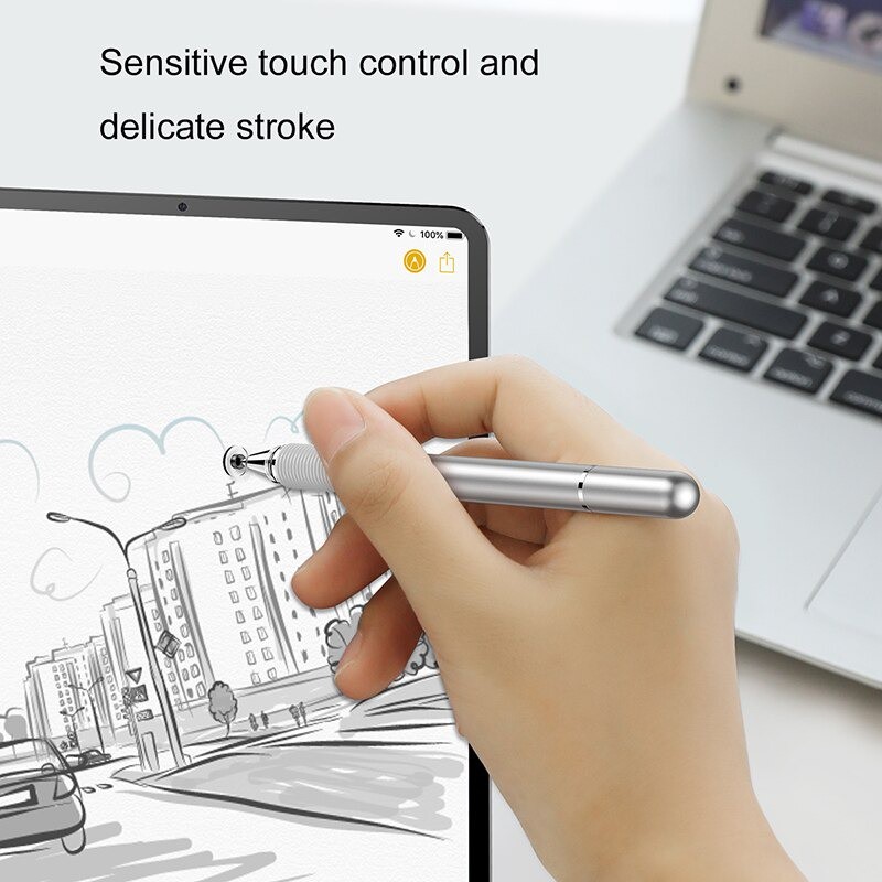 Bút cảm ứng điện dung 2 trong 1 Baseus Golden Cudgel Capacitive Stylus Pen cho Smartphone / Tablet/ iPad