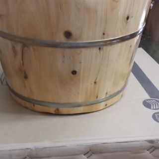 Chậu gỗ ngâm chân