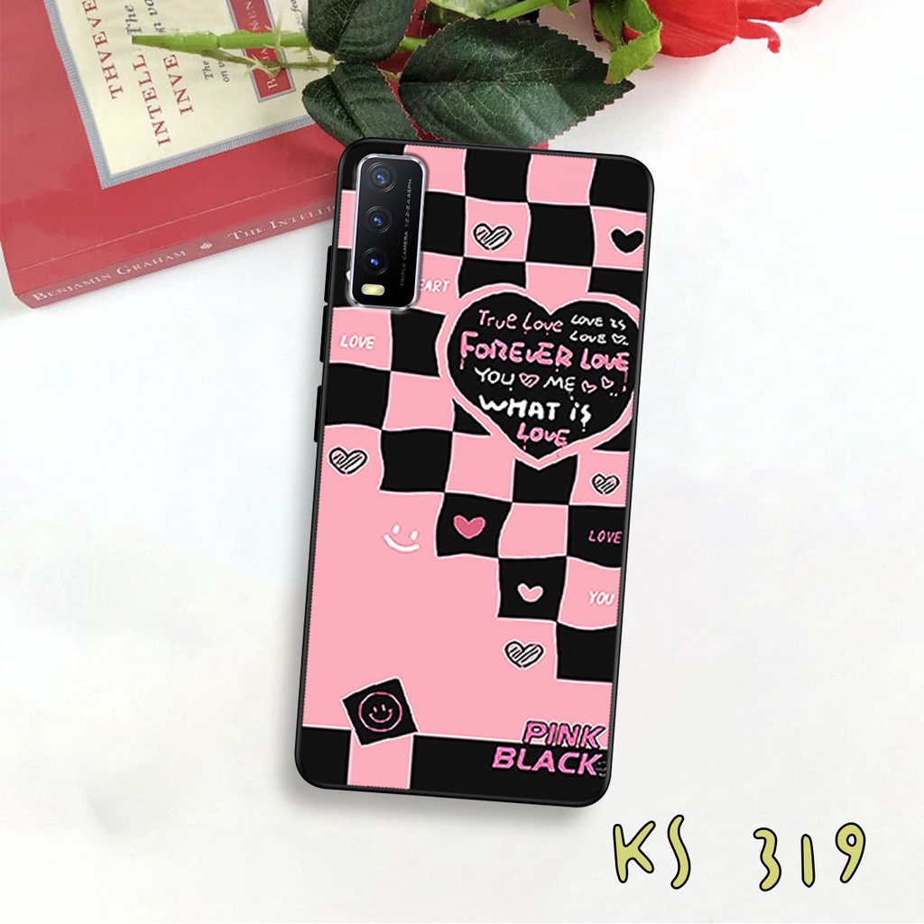 Ốp lưng Vivo Y20 - Vivo Y20s - Vivo Y12s - Ốp lưng in hình họa tiết caro bền, đẹp