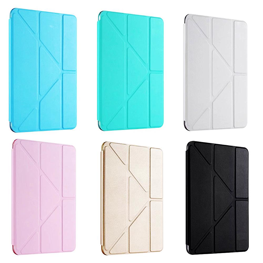 CALLMALL0 iPad Air 2 iPad Air Ultra-Thin Protective Cover Folding PU Leather Case