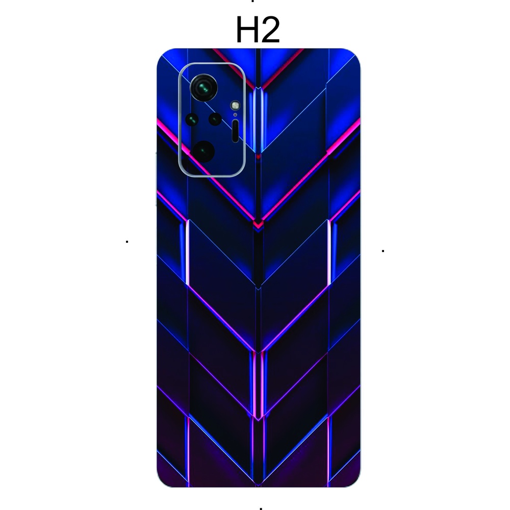 Miếng Dán Skin mặt lưng full viền Redmi note 10 pro / note 10 / note 10s / note 9 / note 9pro / note 8 / mi 11 / mi 11li