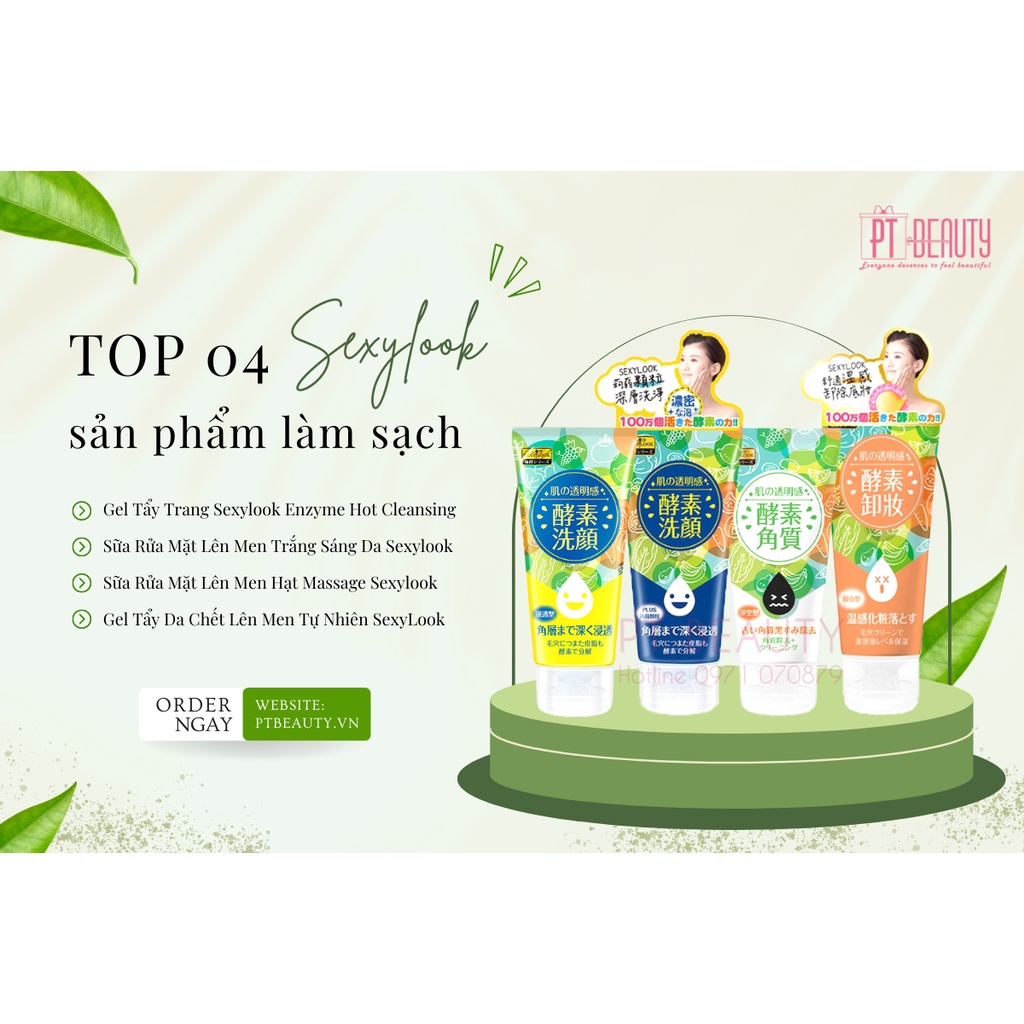 Top 4 Sản Phẩm làm Sạch Da Của Sexylook