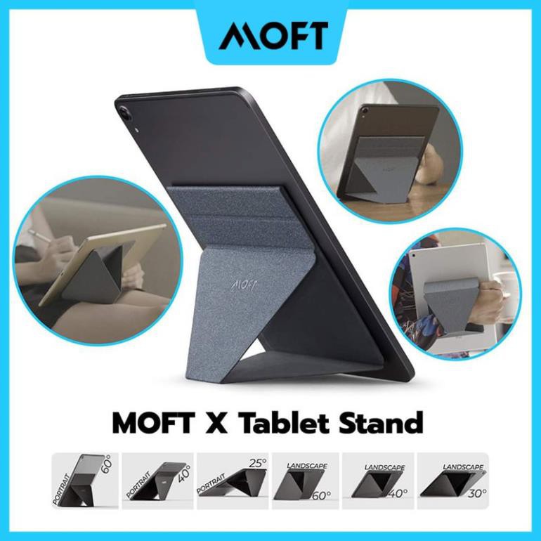 【MOFT Chính Hãng】Giá Đỡ Máy Tính Bảng MOFT X Tablet Stand Siêu Mỏng Như Vô Hình, Dùng Cho Máy Từ 7.9 ~ 12.9 inch