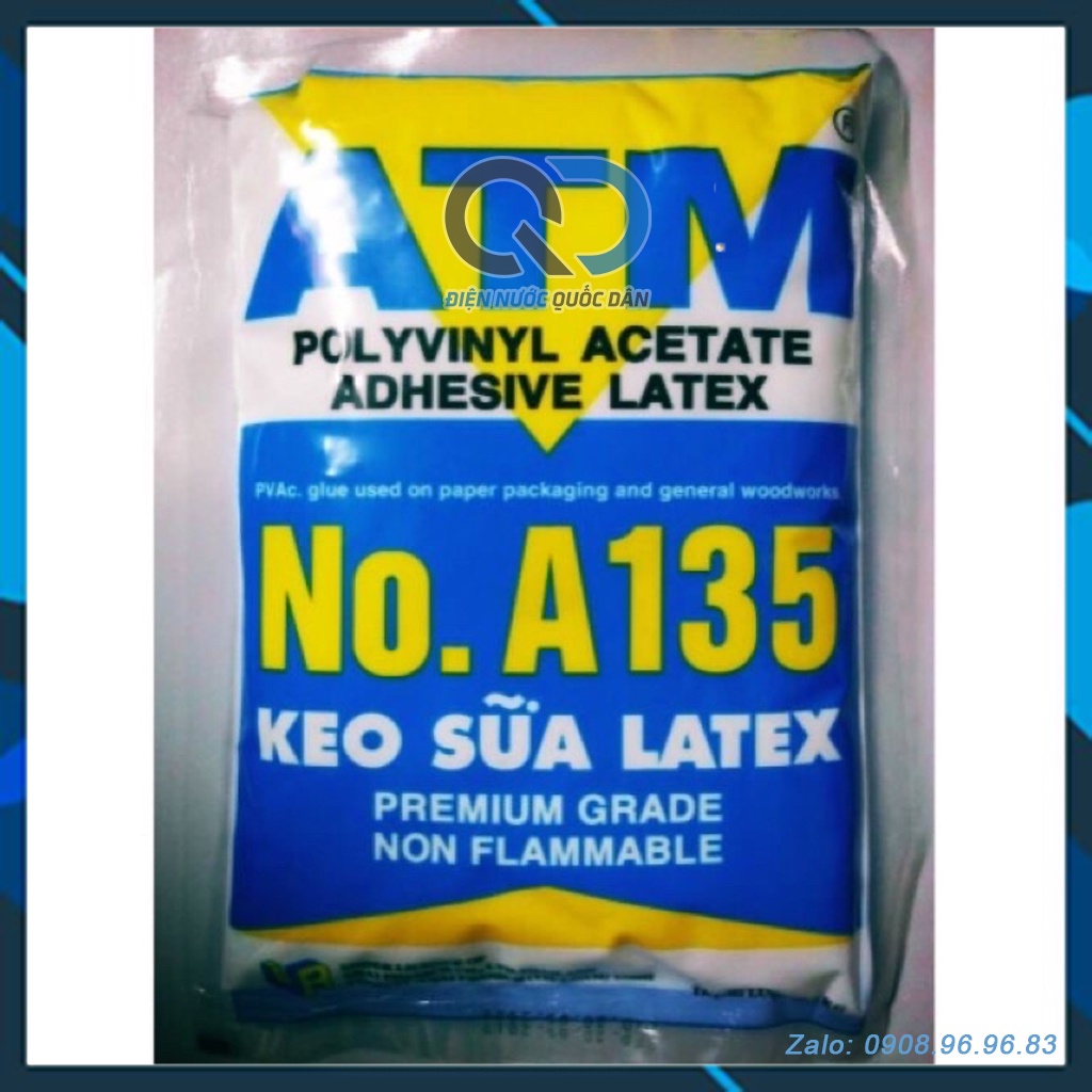 Keo sữa đa năng ATM 1kg - dán giấy dán tường dán da simili - nguyên liệu làm Slime