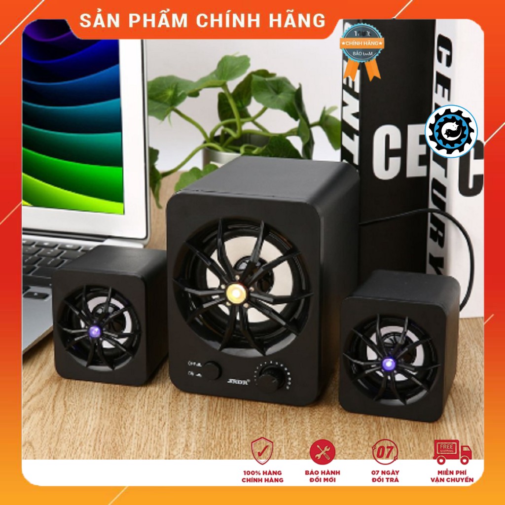 Loa Vi Tính – Loa Máy Tính  2.1 SADA D207 LED RGB Gaming Hiện Đại – BH 12 Tháng | BigBuy360 - bigbuy360.vn