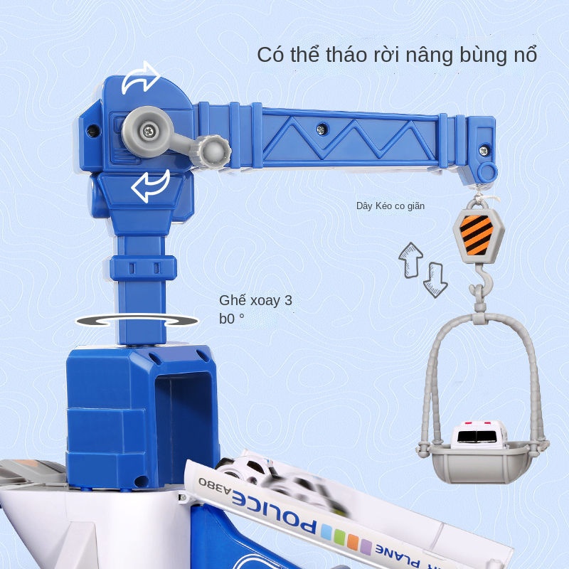 ✘Đồ chơi máy bay trẻ em chống rơi xếp hình bé trai ô tô mô phỏng siêu lớn mô phỏng 1 đa năng 3-6 tuổi