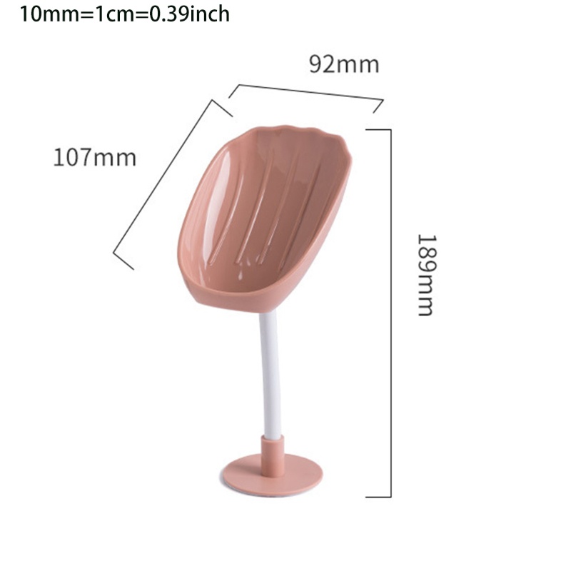 Giá Đỡ Xà Phòng Tự Dính Có Khay Đựng Mút Rửa Chén