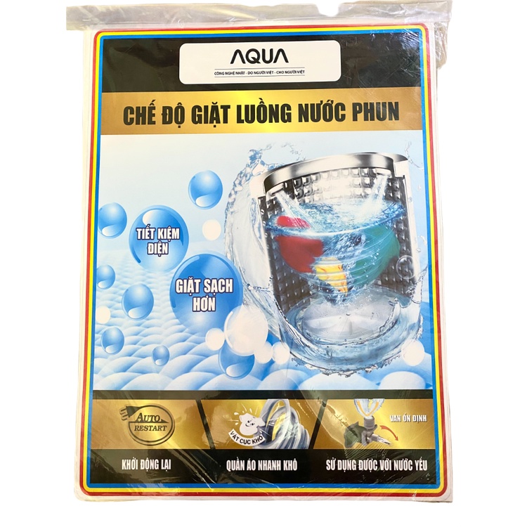 Tem dán máy giặt Sanyo Aqua chất lượng nhiều mẫu