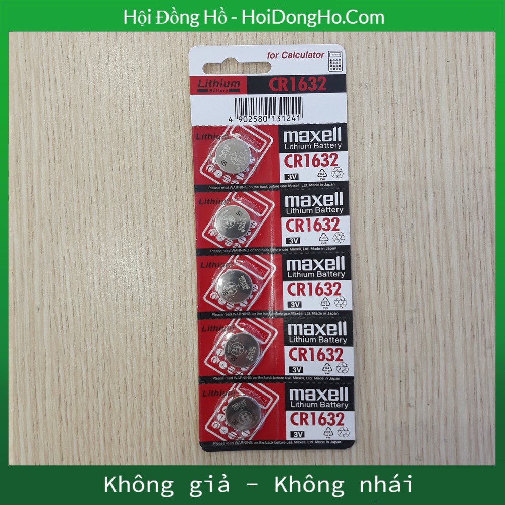 Pin CR1632 - Pin Maxell CR1632 (Lithium 3V) Chính Hãng Giá Tốt Nhất