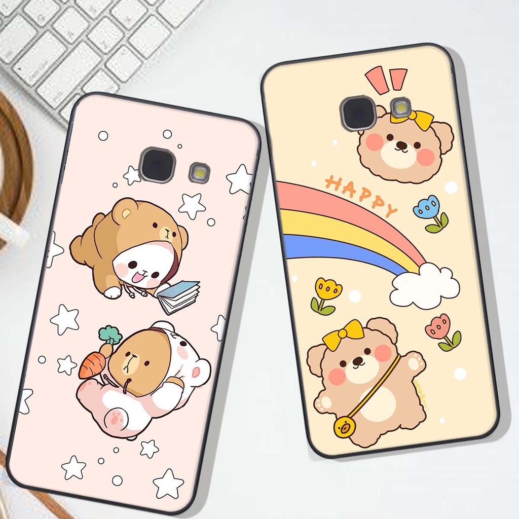 Ốp lưng Samsung A3 2017 in hình Gấu xinh xắn, Bò sữa đáng yêu,  ĐẸP -  RẺ - XINH - ĐỘC ĐÁO