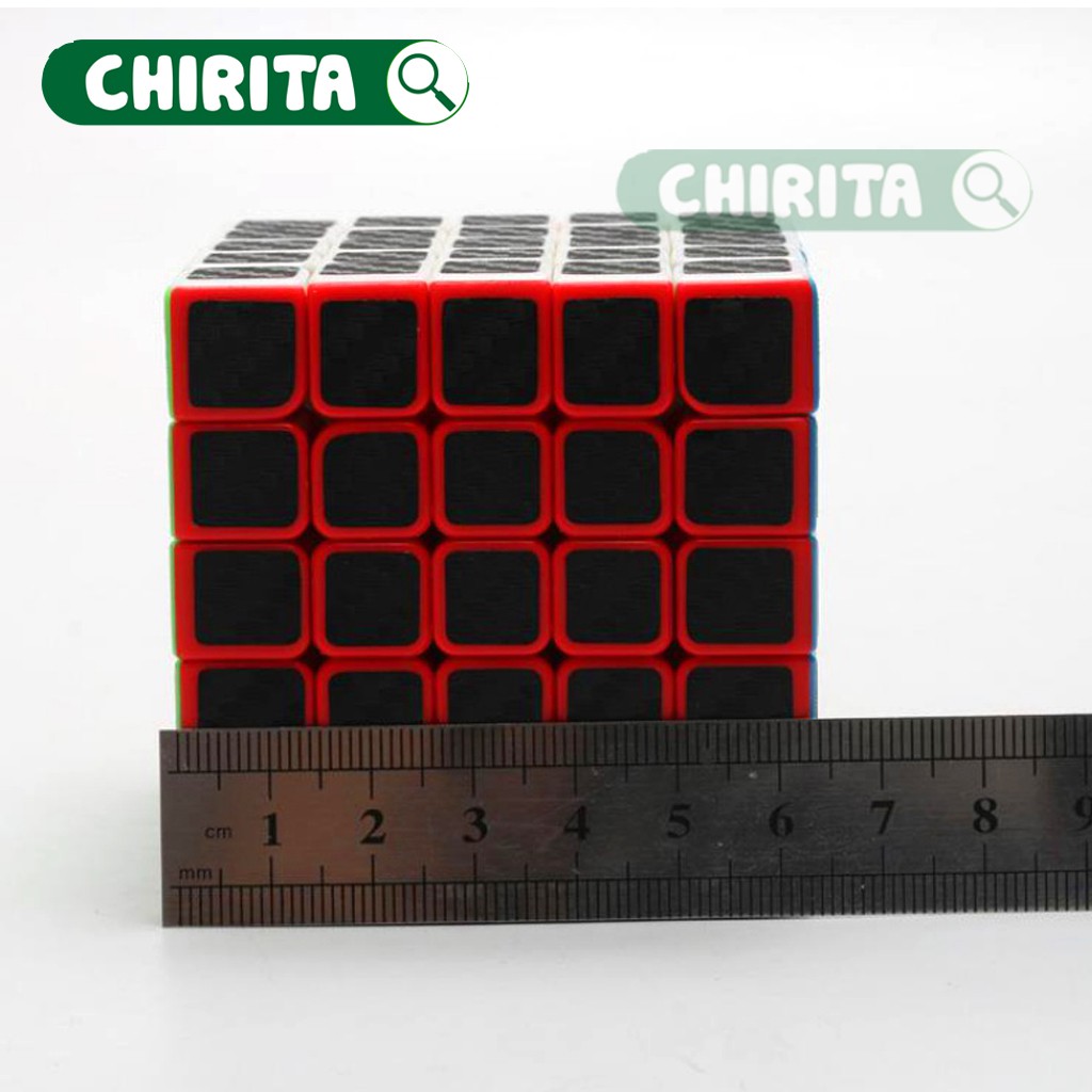 Rubik Cube 5x5 (VIỀN MÀU) Loại Tốt NO.8923 - Rubik Xoay Trơn Mượt Đồ Chơi Trẻ Em CHIRITA (shop có bán rubik 3x3..)