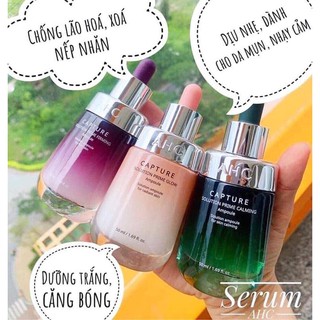 ( XẢ HÀNG HSD 17/06/2023 ) Tinh chất dưỡng trắng, căng bóng AHC Capture Solution Prime Glow Ampoule 50ml