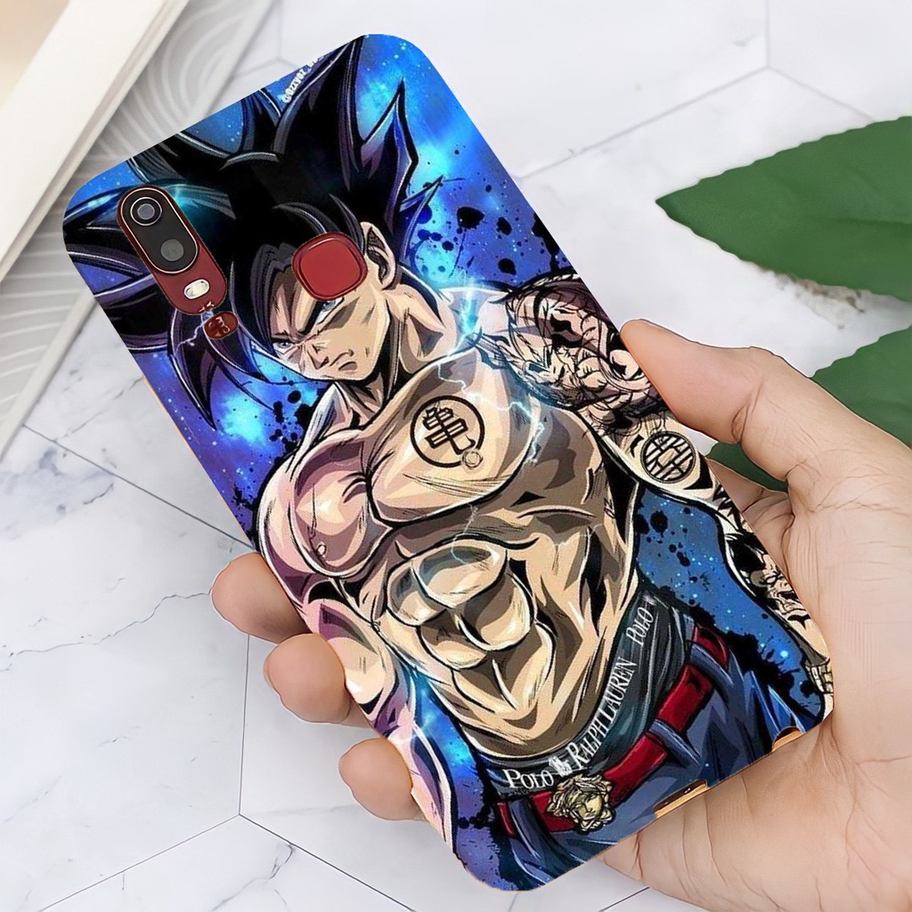Miếng dán điện thoại iphone, Dán Skin In Hình Son GoKu, Ảnh lên màu thật, chất liệu Cao Cấp