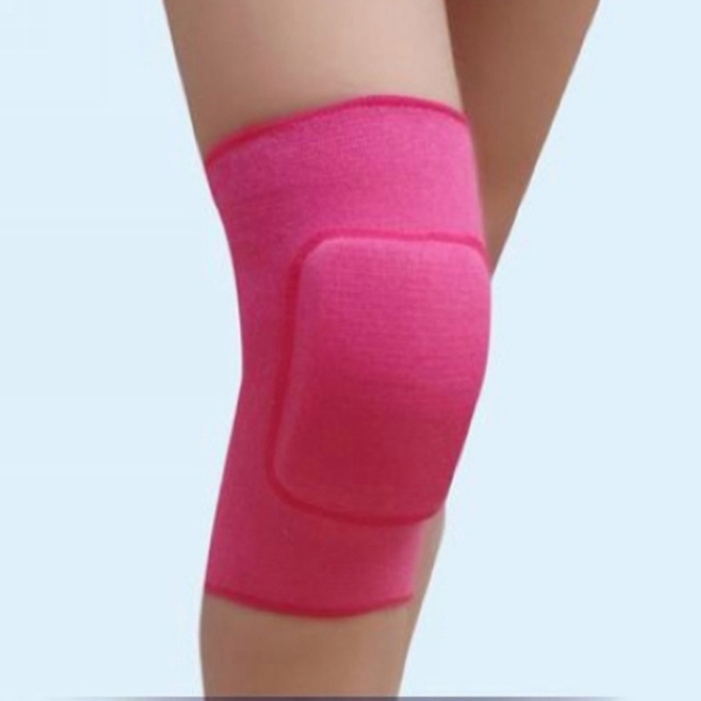 Đai bảo vệ đầu gối có đệm giữ ấm bằng nylon dùng để đi xe đạp/ chơi thể thao nhiều màu có thể dùng cho trẻ em