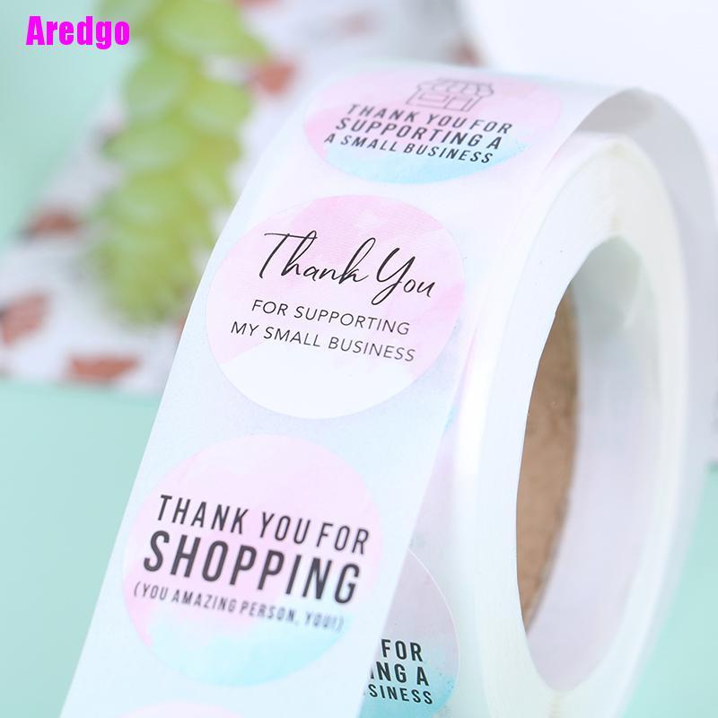 Nhãn Dán In Chữ Aredgo Thank You