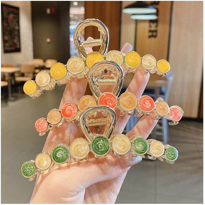 KẸP TÓC ĐÍNH ĐÁ XINH NHIỀU MÀU HQ