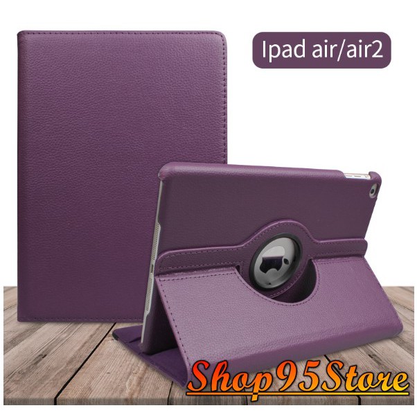 Bao da xoay 360 iPad Air 1/2 ipad gen 5 gen 6 | BigBuy360 - bigbuy360.vn