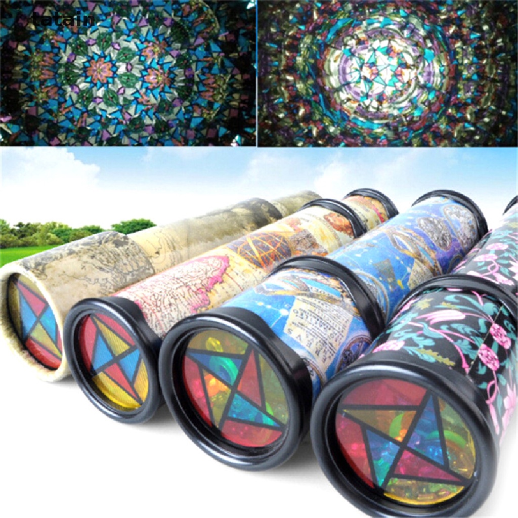 [TAT] 21CM Pop Kaleidoscope Children Toys Kids Educational Science Toy Classic CVX