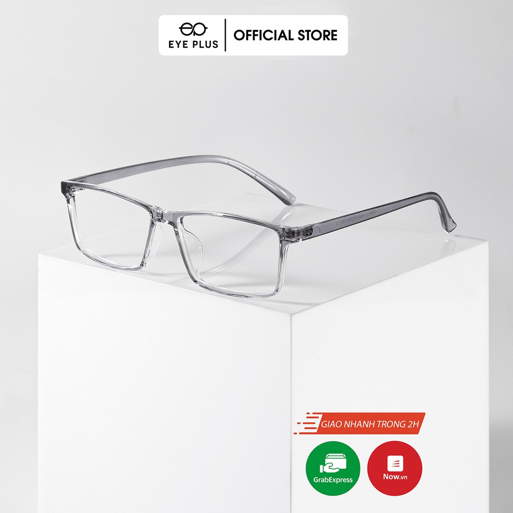 Gọng kính cận nam nữ  thời trang EYE PLUS nhựa dẻo dáng vuông vừa phong cách hàn quốc N240-004 | BigBuy360 - bigbuy360.vn