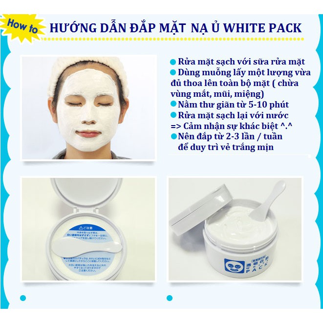Mặt nạ ủ trắng da White Pack Ishizawa 130g | BigBuy360 - bigbuy360.vn