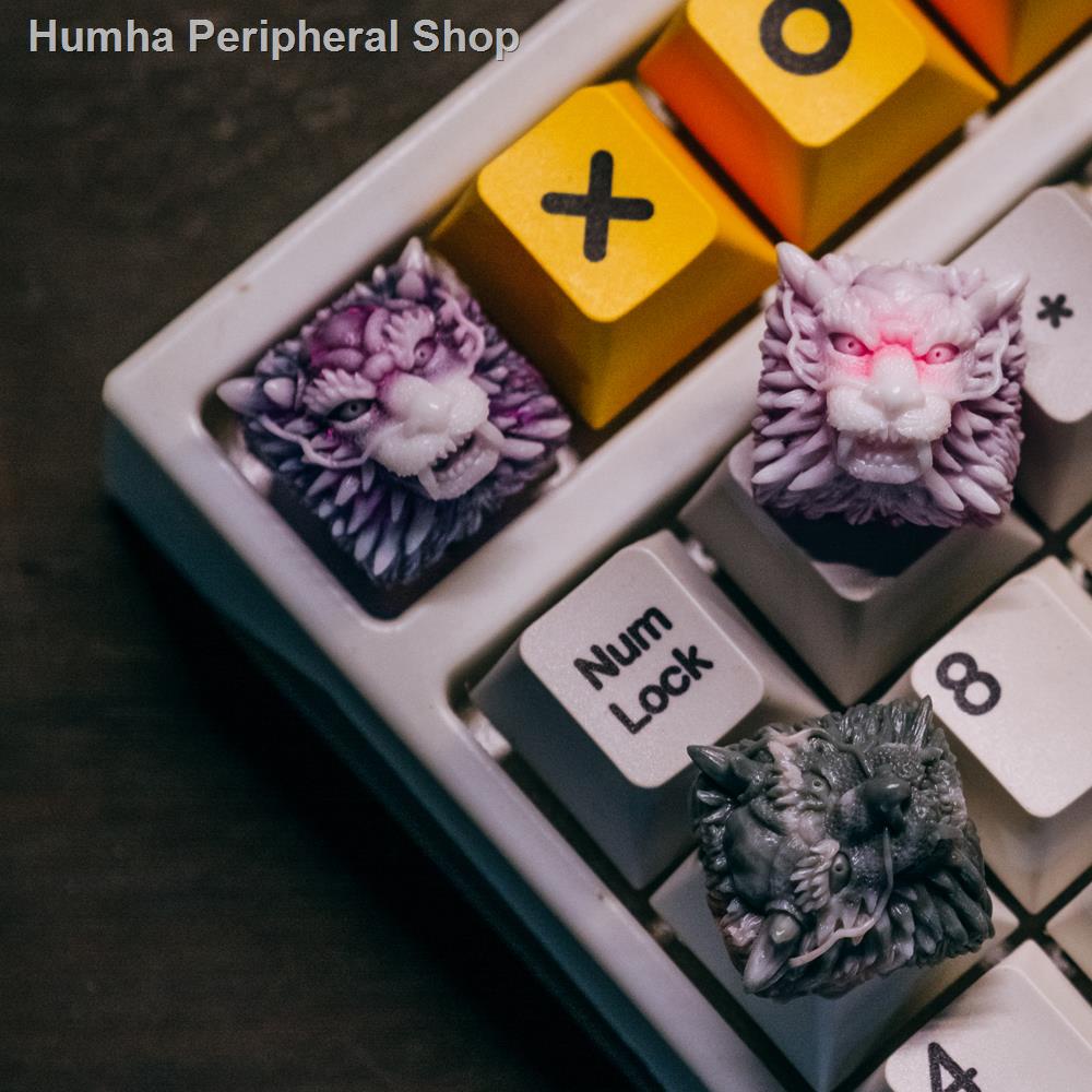 Artisan Đầu Rồng Bằng Nhựa Resin Làm Thủ Công Cho Bàn Phím Cơ