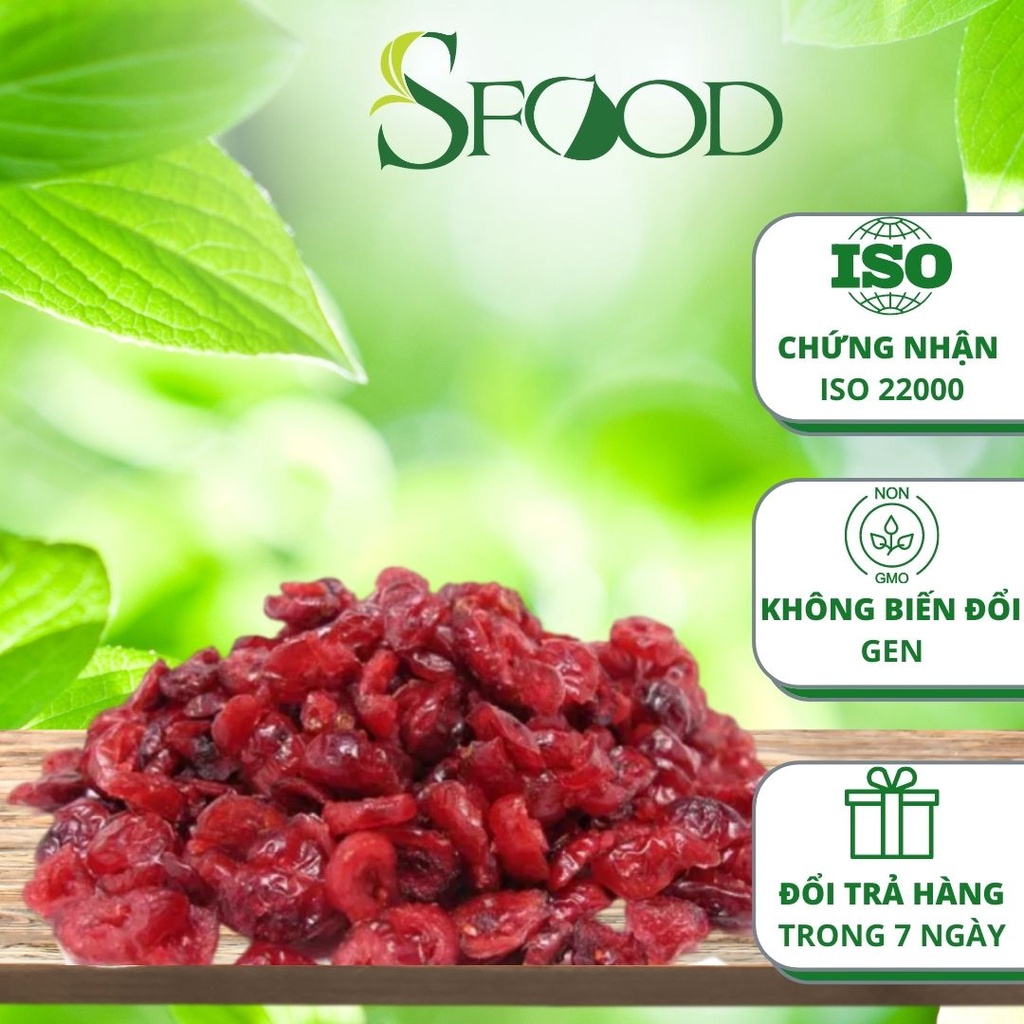 Nam việt quất SFOOD, nam việt quất sấy khô