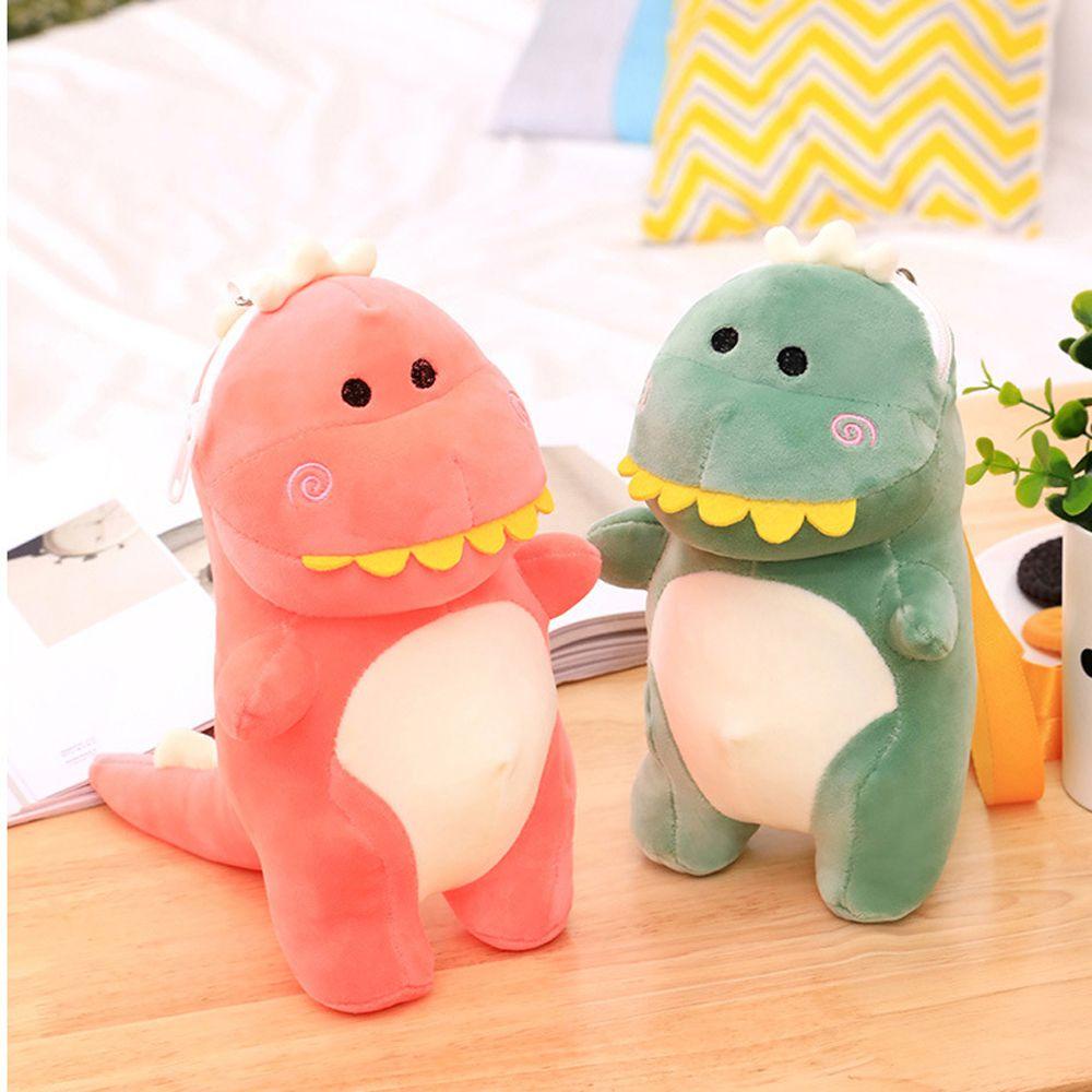 Túi Đeo Vai Cỡ Lớn Họa Tiết Khủng Long Hoạt Hình Đáng Yêu Phong Cách Nhật Bản