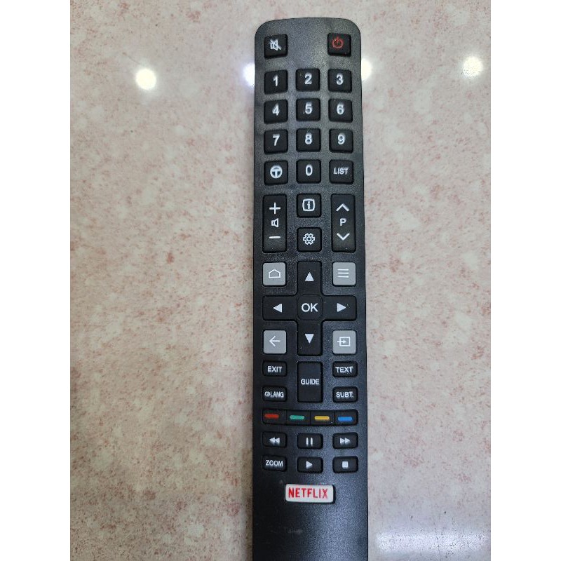 remote điều khiển tivi TCL NETFLIX