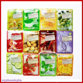 Combo 100 miếng mặt nạ 3D Mix đủ vị