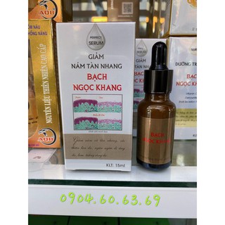Serum giảm nám tàn nhang 15ml bạch ngọc khang