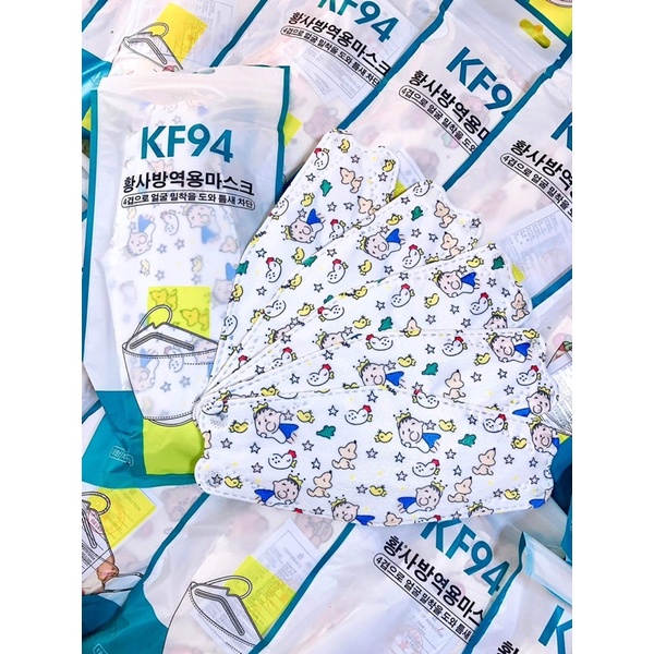 [ Combo 10 cái ] Khẩu trang KF94 Hoạt hình - HÀNG NHẬP SẴN