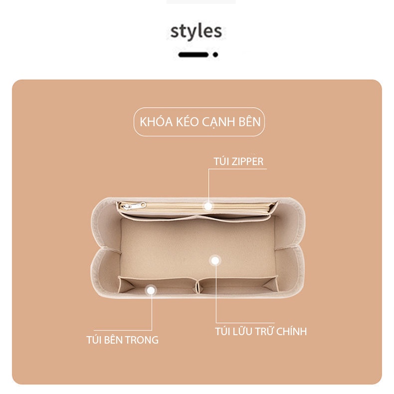 HGP LÓT TÚI Hm Garden Party cao cấp full Size | Khách có nhu cầu may Lót túi bất kỳ vui lòng Chat với Shop