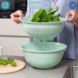 BỘ THAU RỔ NHỰA INOCHI 23CM