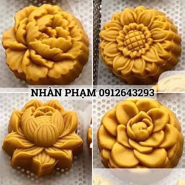 Khuôn trung thu mẫu mới 150gr( ko bao gồm khuôn rồng và phụng)