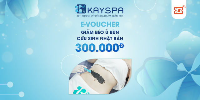 Giảm béo ủ bùn cứu sinh nhật bản tại kay spa