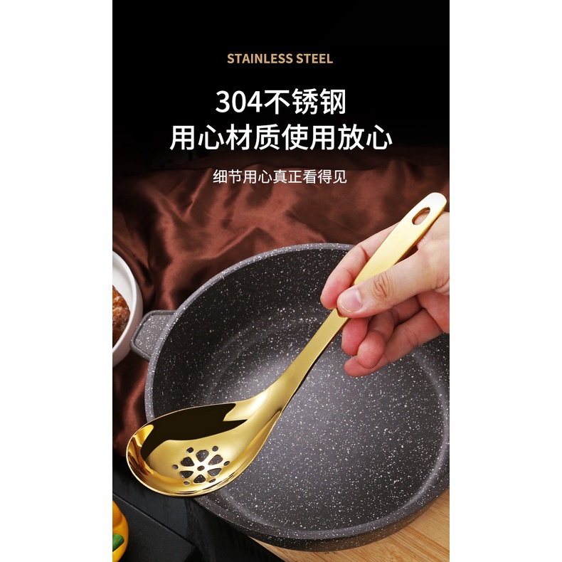 Muỗng Múc Canh Bằng Thép Không Gỉ 304 Cao Cấp
