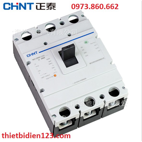 Aptomat CHINT MCCB 3P 800A - NM1-800S - Át CHINT 3P 800A