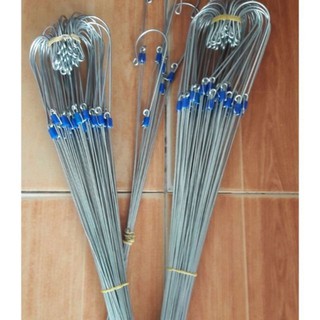 Combo 10 móc kẽm treo Lan dài 80cm