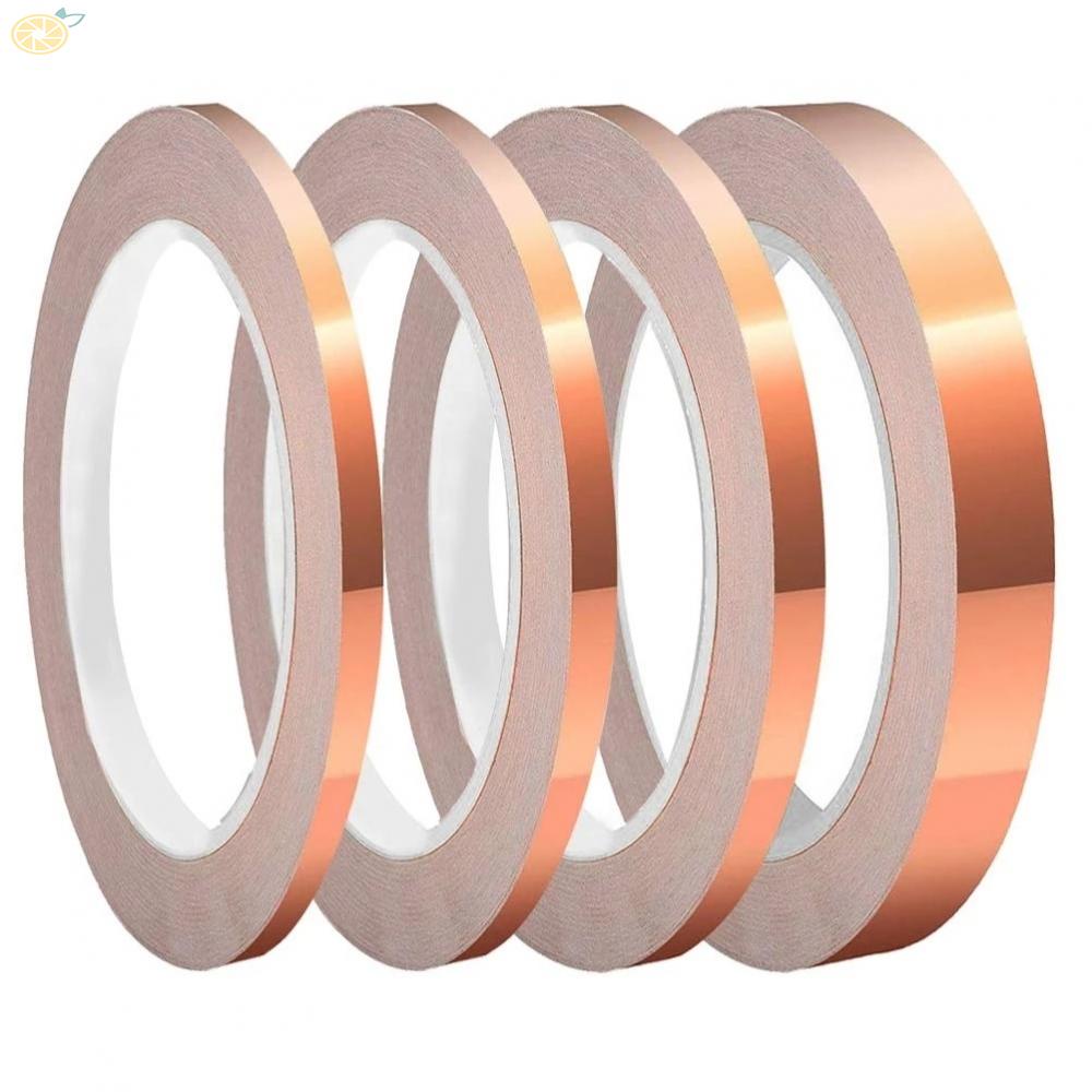 【VARSTR】Copper Foil Tape Multipurpose Strong Viscosity Double Conductive High Quality