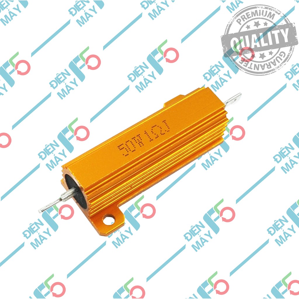 DMF5 Điện trở 50W 1R 2R 4R Dùng xả pin, nạp siêu tụ