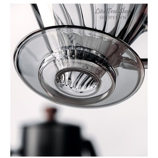 Bộ phễu lọc cà phê giấy v60 pour over drip tornado dripper