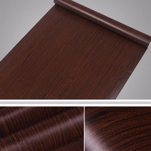 Decal dán tường giả gỗ khổ rộng 120cm