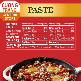 Cà chua Hunt's Tomato Paste 100% Natural Tomatoes 170g