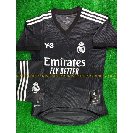 Bộ Real đen sân khách Super bodyfix Thailand mùa giải 2022-2023