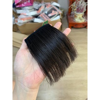TÓC GIẢ KẸP PHỒNG CHÂN TÓC 10CM [HÌNH THẬT]