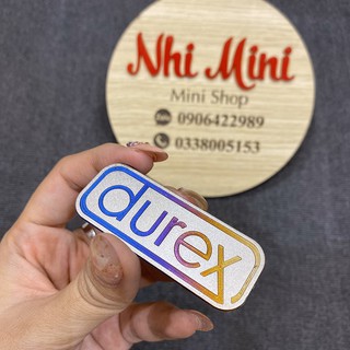 Logo chữ Durex titan