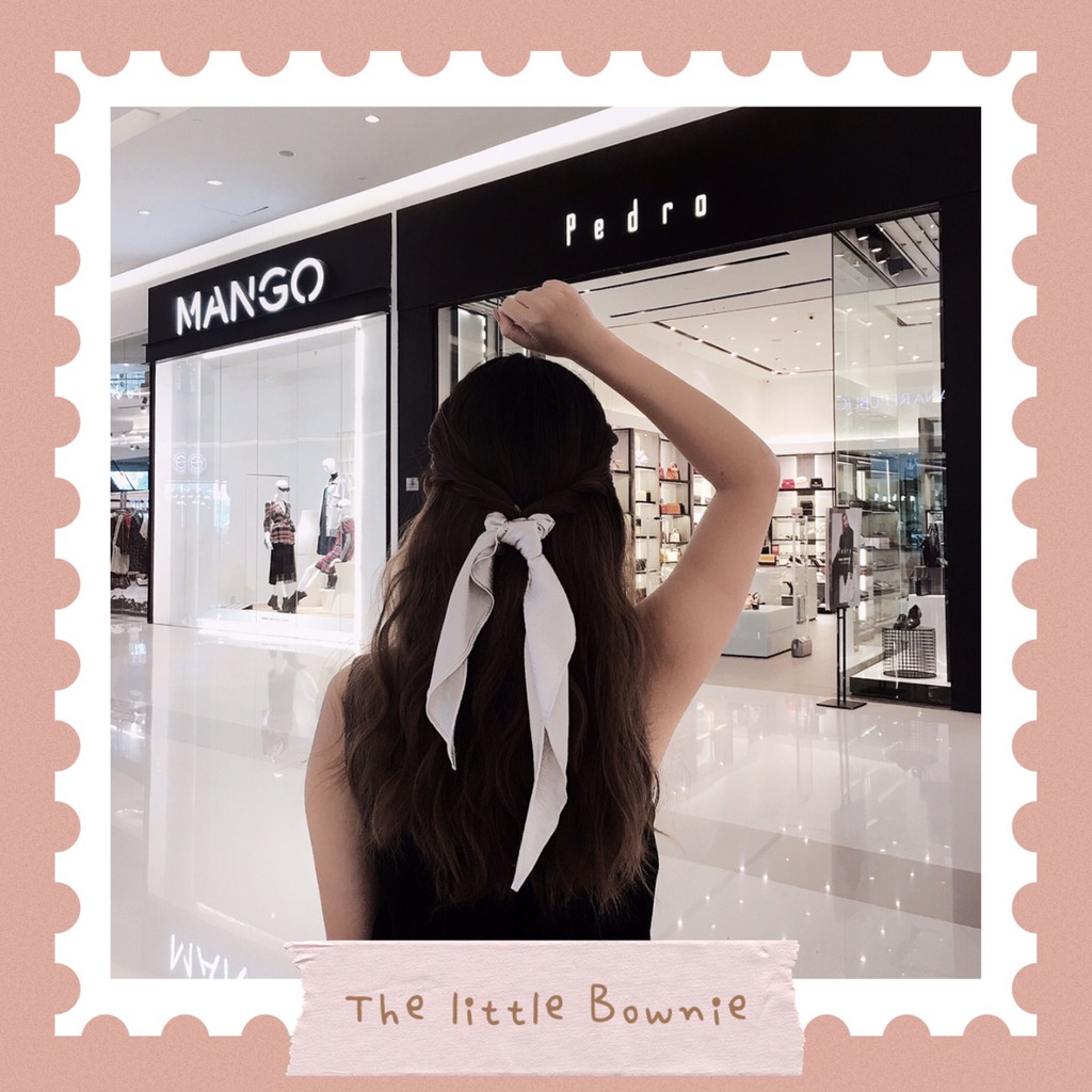 Cột tóc vải tiểu thư Janet Scrunchie