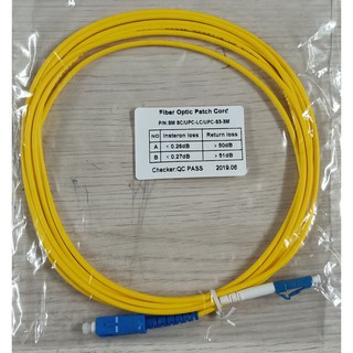 Dây nhảy quang SC-LC UPC 3 mét giá rẻ, chất lượng cao